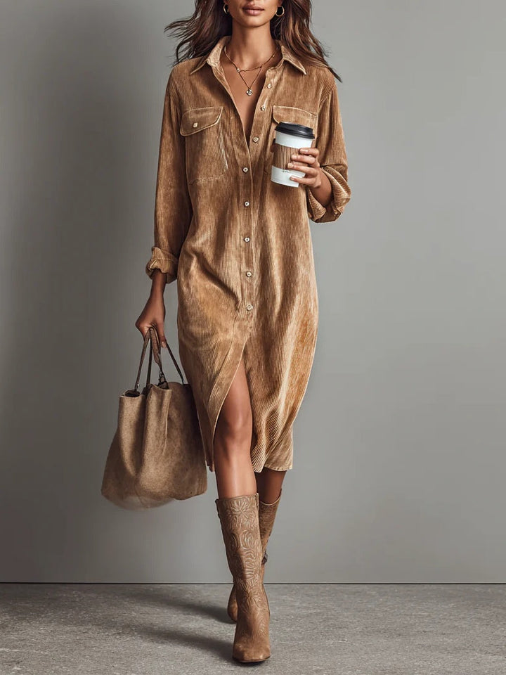 Elle | Chic Flared Hem Dress