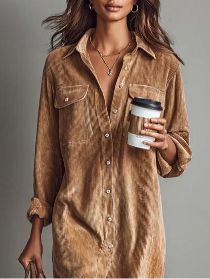 Elle | Chic Flared Hem Dress