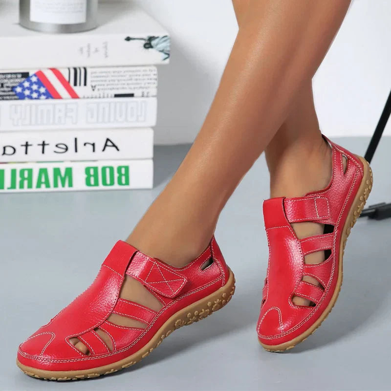 Women's Orthopedic Retro Cutout Sandals Non-Slip