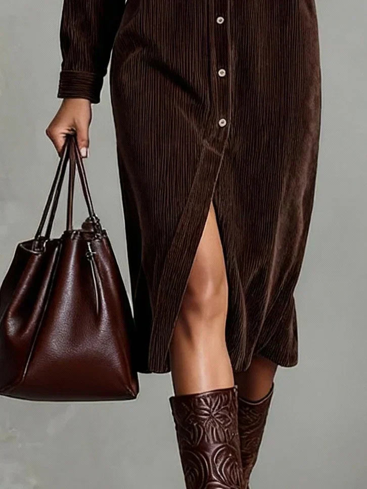 Elle | Chic Flared Hem Dress