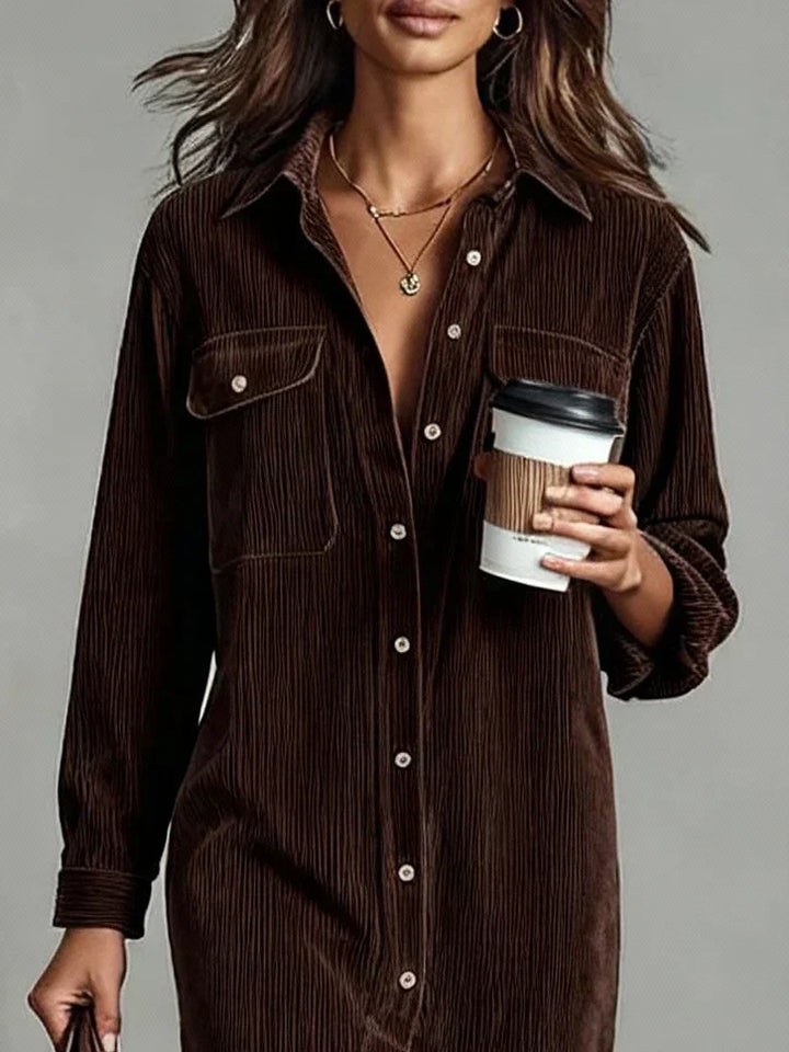 Elle | Chic Flared Hem Dress