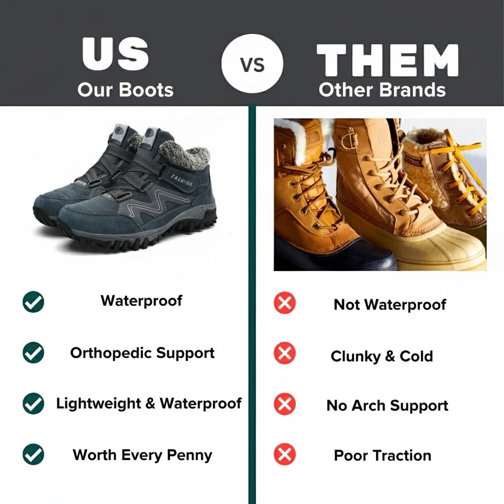 Anne | Comfort Orthopedic & Waterproof Boots