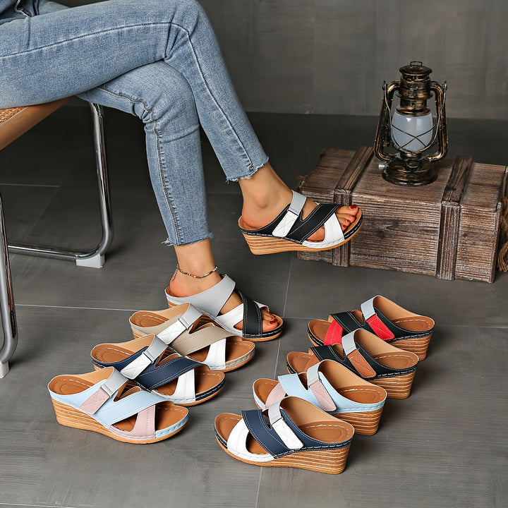 Tulip | Women's Wedge Slides