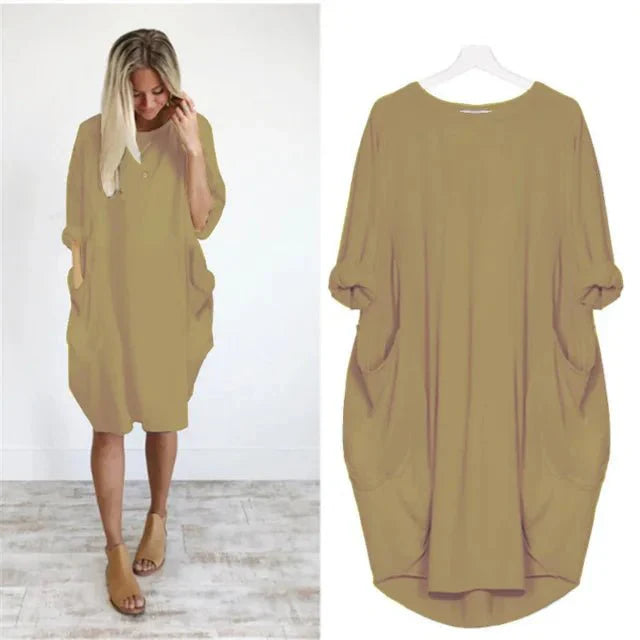 Gina | Elegant Pocket Dress