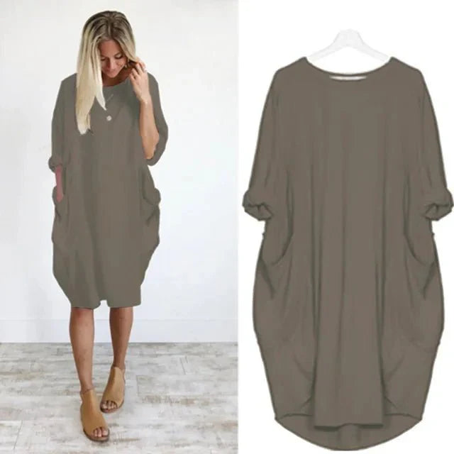 Gina | Elegant Pocket Dress