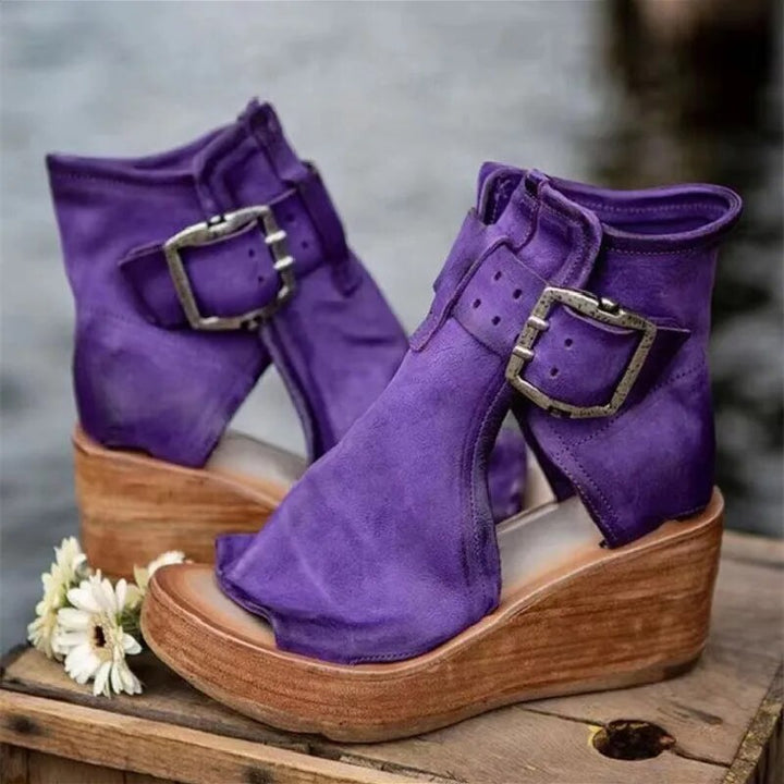 Roselle - Suede Orthopedic Boots