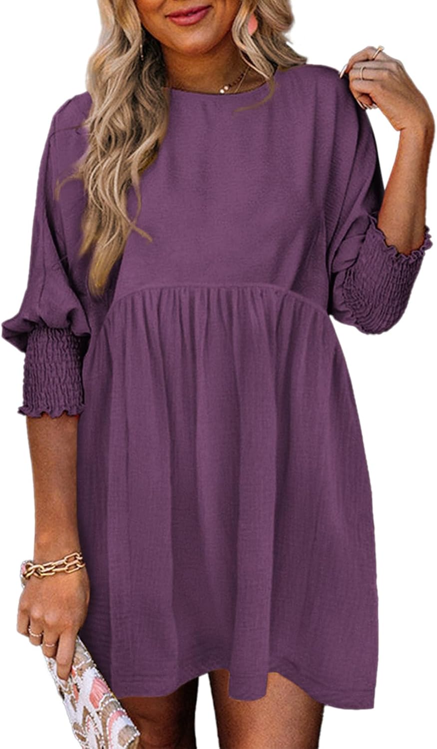 Evelyn | Ruched Summer Day Dress