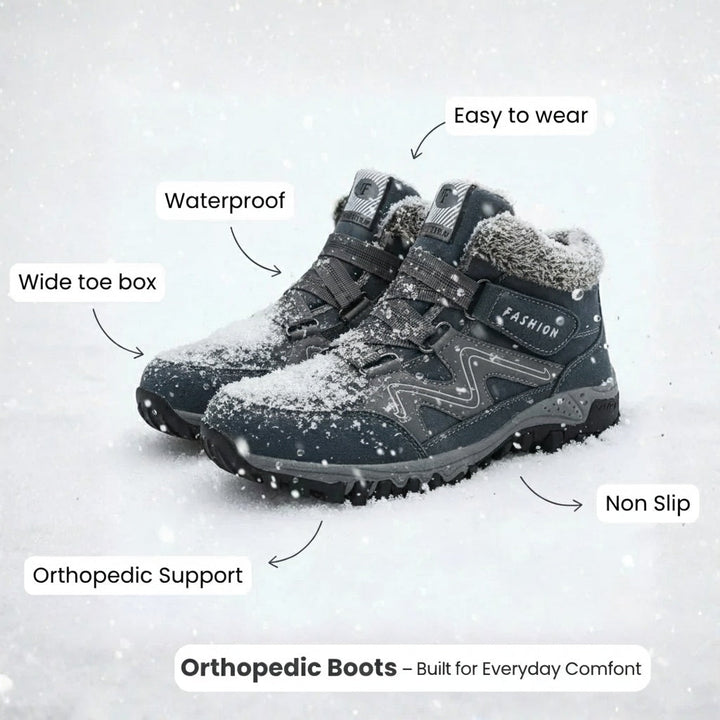 Anne | Comfort Orthopedic & Waterproof Boots