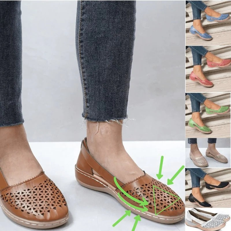 Orthopedic Wide Fit Cutout Slip-On Bunion Shoes
