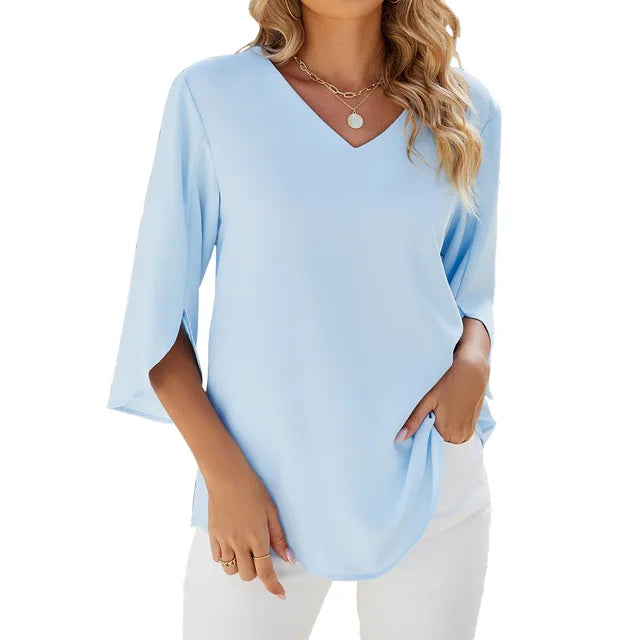 Belinda | V-Neck Blouse