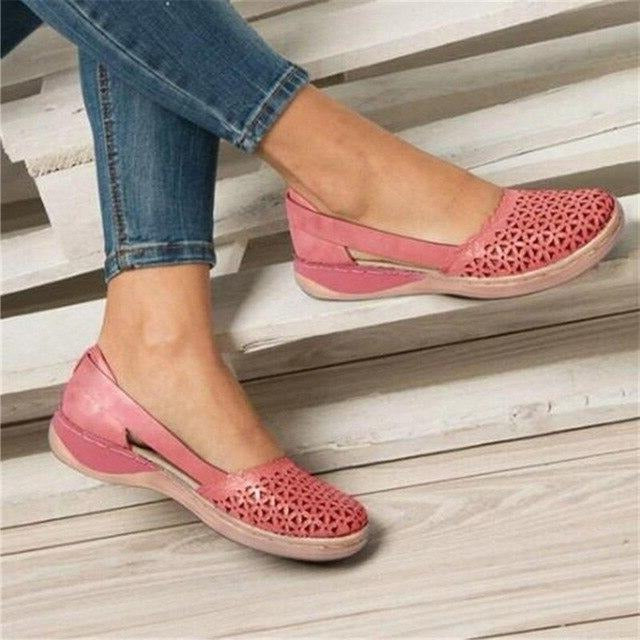 Orthopedic Wide Fit Cutout Slip-On Bunion Shoes