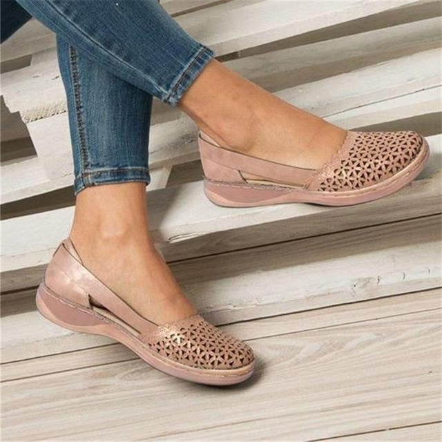 Orthopedic Wide Fit Cutout Slip-On Bunion Shoes