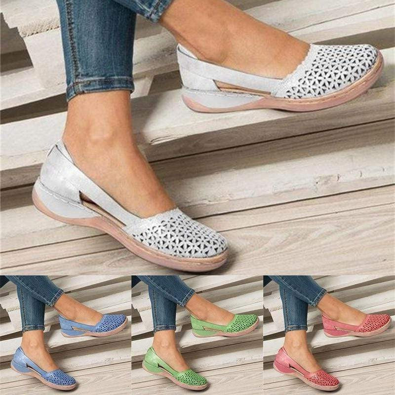 Orthopedic Wide Fit Cutout Slip-On Bunion Shoes