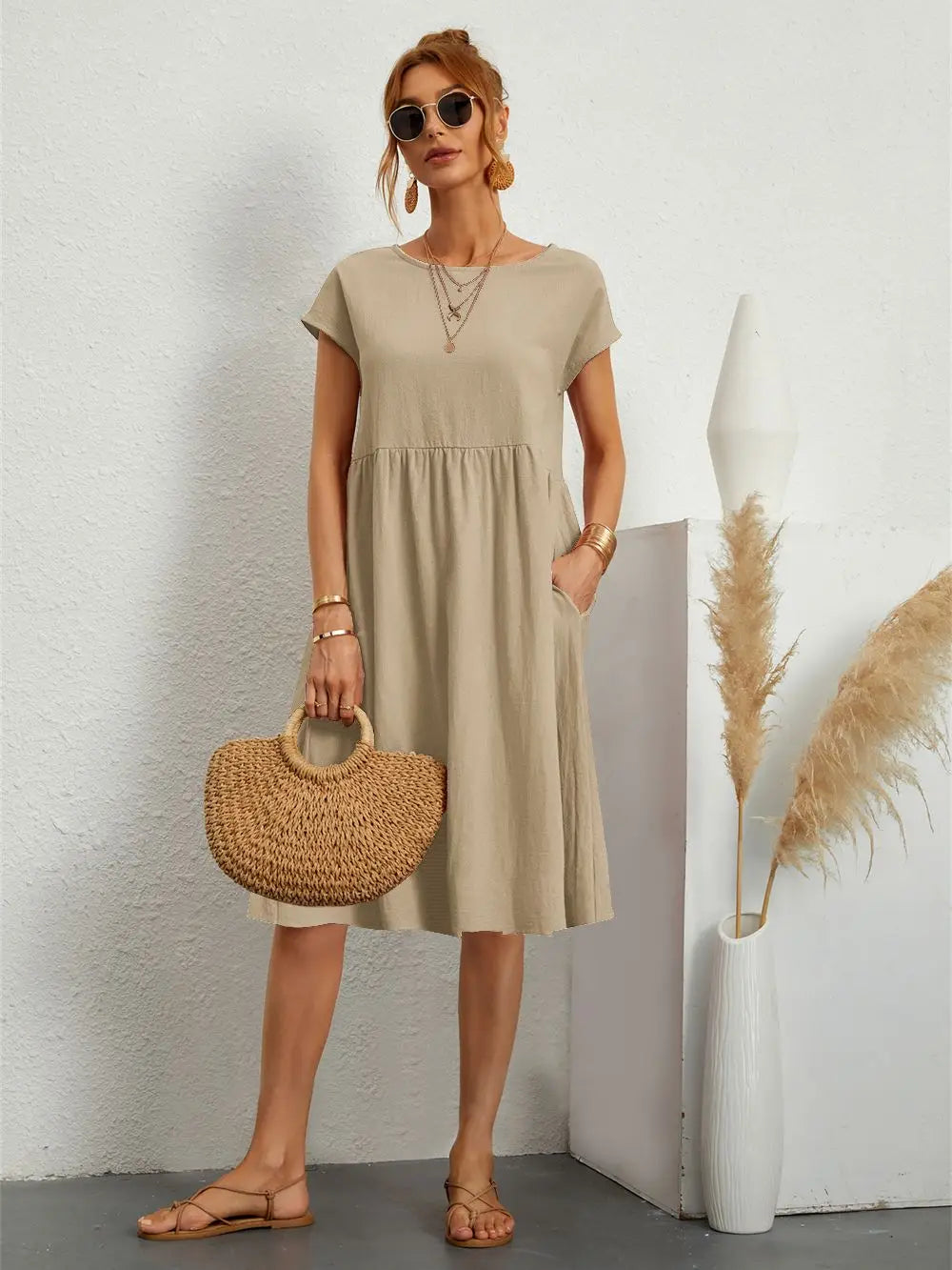 Robin | Casual Pocket Dress