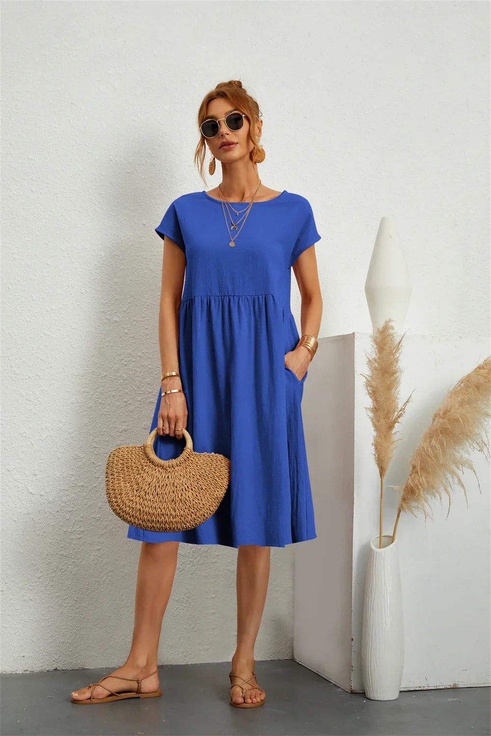 Robin | Casual Pocket Dress