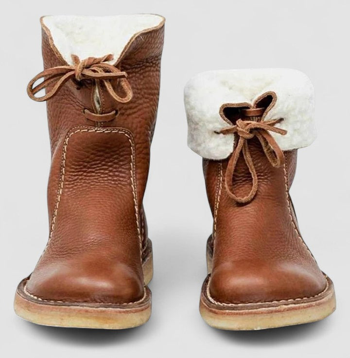 Veronica | Orthopedic Winter Fur Boots