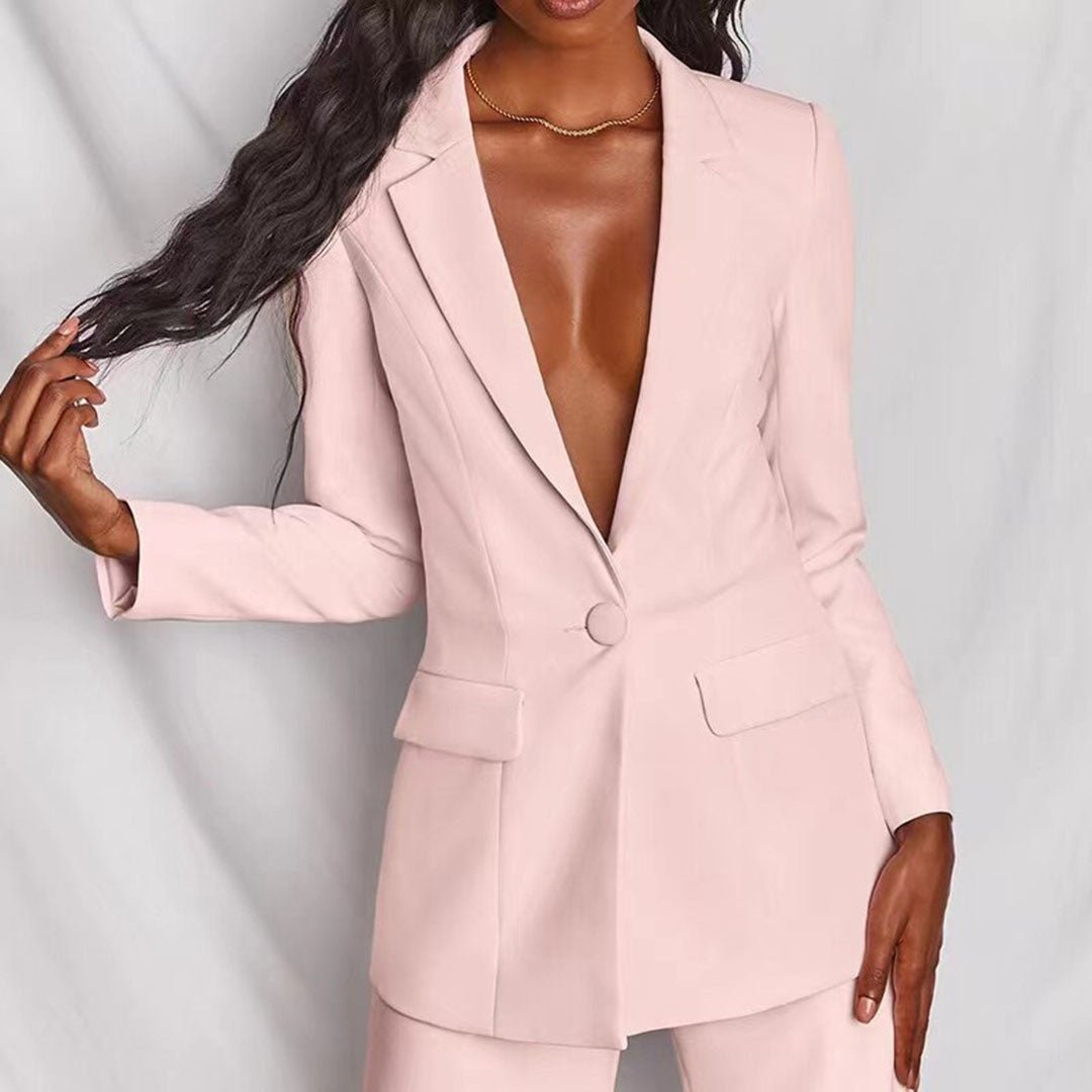 Leotine | Chic Blazer & Trousers Set