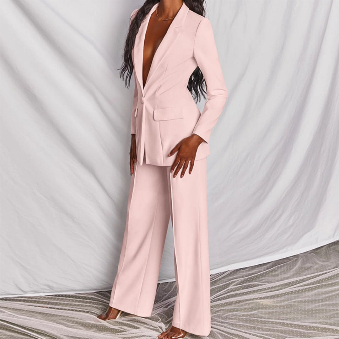 Leotine | Chic Blazer & Trousers Set