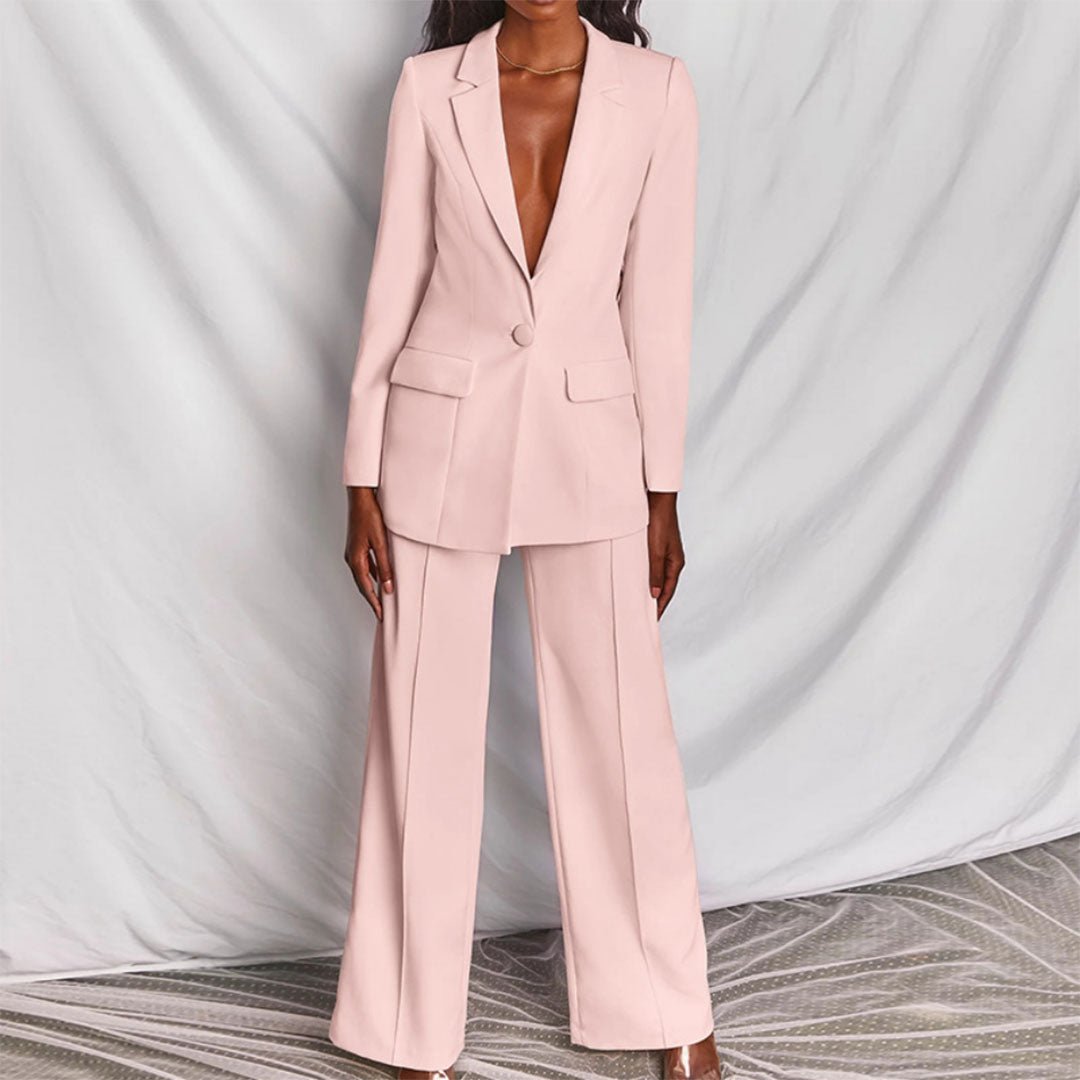 Leotine | Chic Blazer & Trousers Set