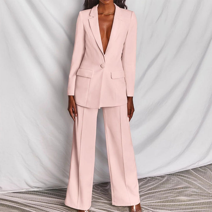 Leotine | Chic Blazer & Trousers Set