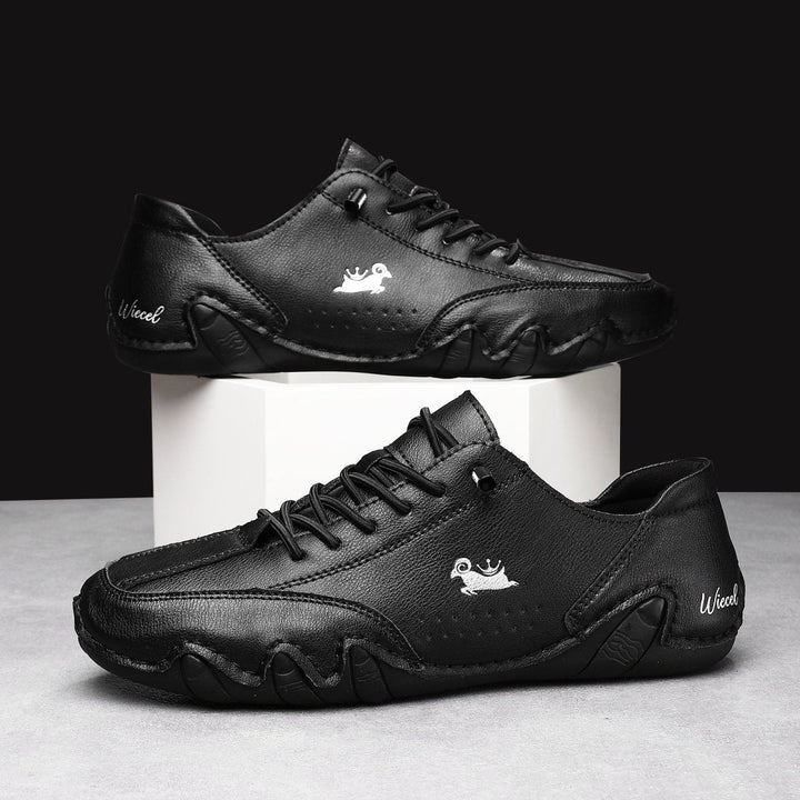 Women's Orthopedic Barefoot Leather Shoes Wide Toe Box