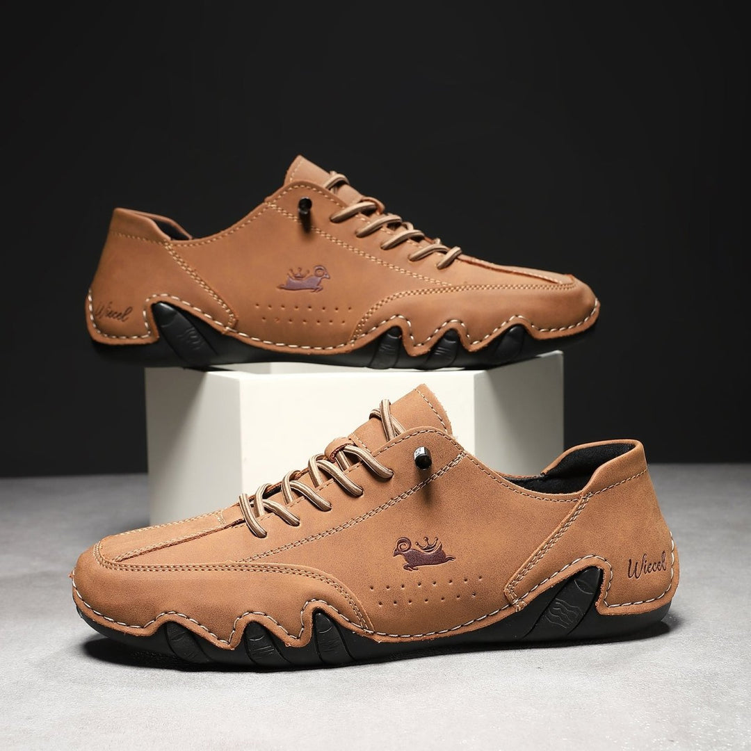 Women's Orthopedic Barefoot Leather Shoes Wide Toe Box