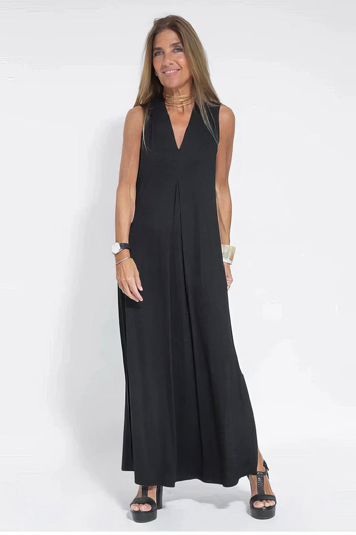 Juno | Elegant Long Dress with Coordinated Cardigan