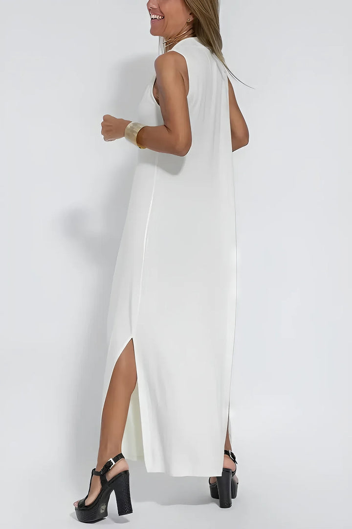Juno | Elegant Long Dress with Coordinated Cardigan
