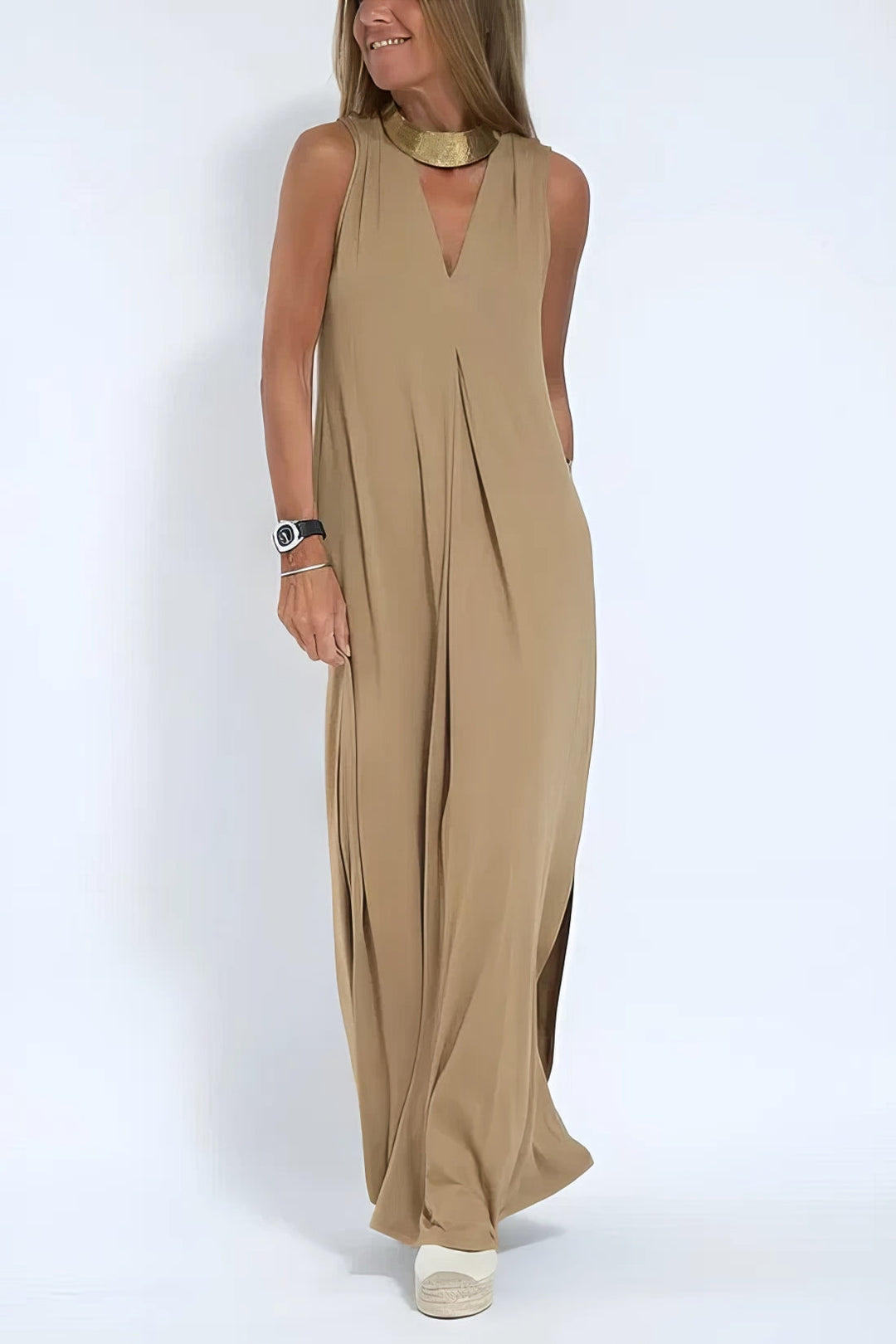 Juno | Elegant Long Dress with Coordinated Cardigan