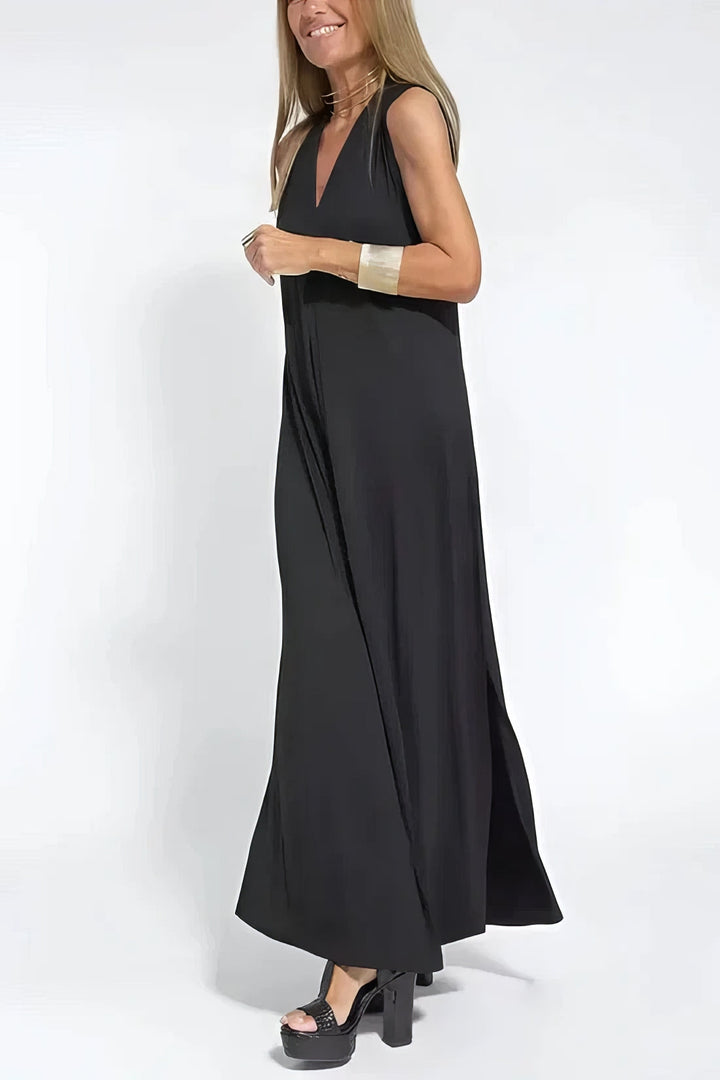 Juno | Elegant Long Dress with Coordinated Cardigan